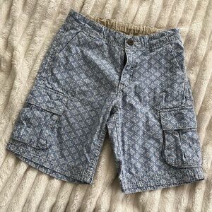 Hanna Andersson Kids Paisley Print Cargo Shorts • Size 120 (6/7)